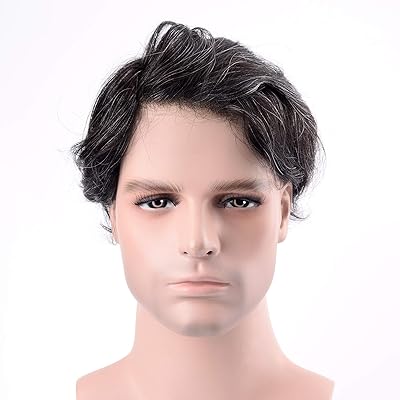 Buy Men's Toupee with 20% Grey Hair Lordhair at Ubuy Kuwait