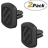 SCOSCHE MAGVM2-2PKB0 MagicMount Magnetic Vent Mount Holder for Vehicles Black (Pack of 2)