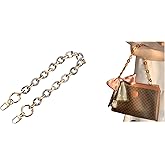 AVELICE Acrylic Resin Chain Purse Strap 23.6IN Purse Transparent Chain DIY BagChain Gift for Office,Travel & DIY Creator