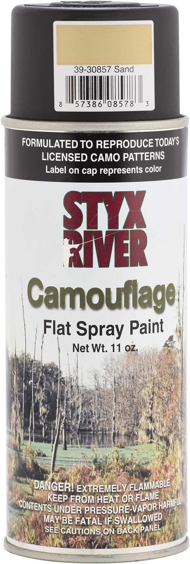 Styx River Camouflage Spray Paint, 11 Oz. Sand
