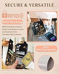 Shorogyt for Samsung S23 Plus Wallet Case with Card