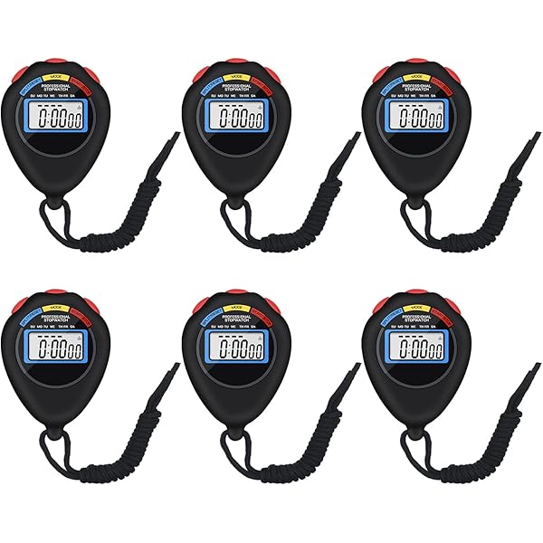 Cronómetro Deportivo Pack De 10 Cronómetros Digitales Pantalla