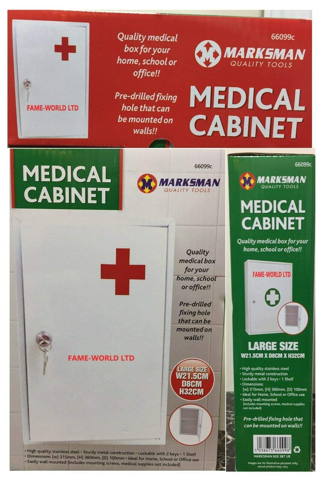Wall Mounted Medical Cabinet Buy Online In Jamaica At Desertcart