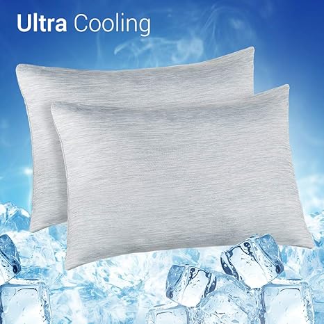 Cooling Pillowcases Luxear Cooling Pillow Cover For Night Sweats