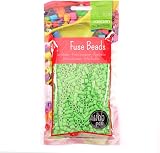 Vaessen Creative Fuse Beads 1100pc Light Green 5mm DIY Kids Craft Jewelry view 3