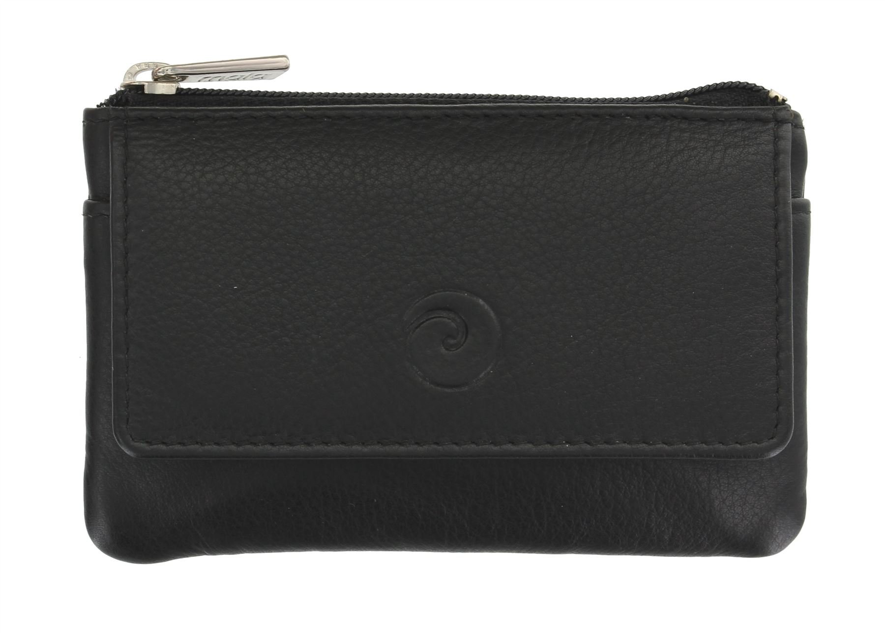 Mala Leather Origin Collection Leather Purse with RFID Protection 4110_5 Black
