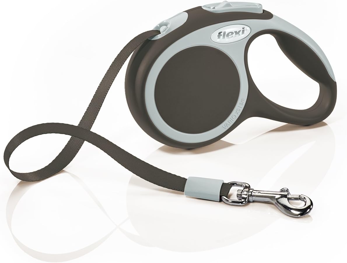 Flexi roll leash New Comfort belt for dogs , Brown, X-Small, 3 m