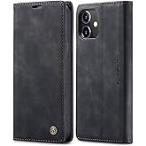 SINIANL Leather Case Compatible with iPhone 12 Pro Max Case Wallet, Leather Wallet Case Book Folding Flip Case with Credit Card Holder Magnetic Closure for iPhone 12 Pro Max 6.7 inch 2020 Black