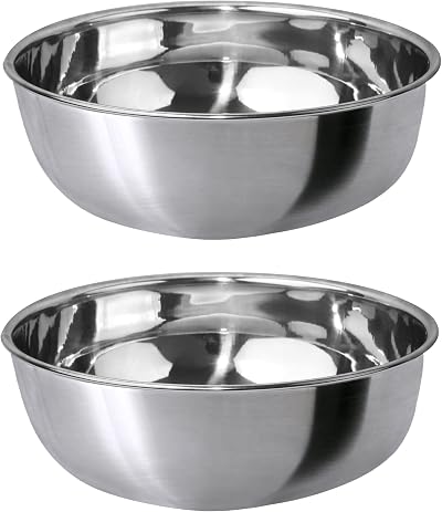 MELATTO 2Pack Stainless Steel Dog Bowls 1500ML Large Dishwasher Safe