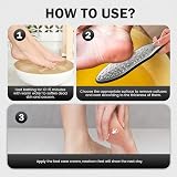 BEZOX Heavy Duty Stainless Steel Foot File, Double Side Pedicure Tool view 6