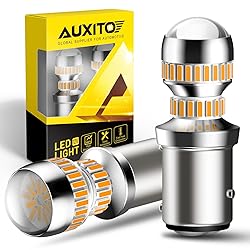 AUXITO Upgraded 1157 LED Bulb Amber Yellow