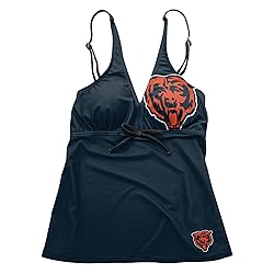FOCO Women's Standard NFL Team Logo Ladies Bathing