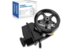 OGATOO Power Steering Pump with Pulley and Reservoir Fits for Chevrolet Impala 2006-2011, Monte Carlo 2006 2007 3.5L 3.9L Replaces 88964571, 63139N, 15267585, 20-69989 Power Steering Asist Pump
