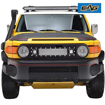 Amazon Com Eag Evolution Grille Matte Black Stainless Steel Wire