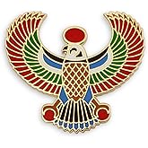 Pinsanity Egyptian Horus Falcon Enamel Lapel Pin
