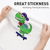 Artcut Heat Transfer Vinyl 12IN x 3FT Red for Fabric Easy Cut HTV view 2