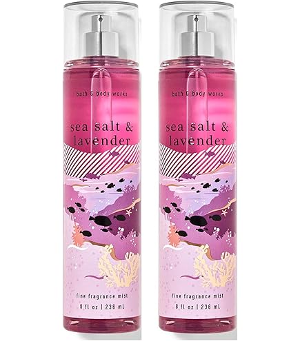 Amazon.com : Bath & Body Works Sea Salt & Lavender 3 Pack Fine