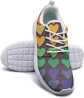 rainbow tennis shoes