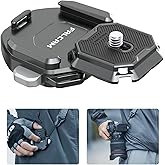 ULANZI F38 Camera Shoulder Strap Mount Quick Release Kit V2, QR Plate Tripod Mount Adapter for Capture Camera Clip