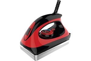 Swix Digital Ski & Snowboard Wax Iron - Red - 18mm Base Plate - Adjustable Temperature for All waxes