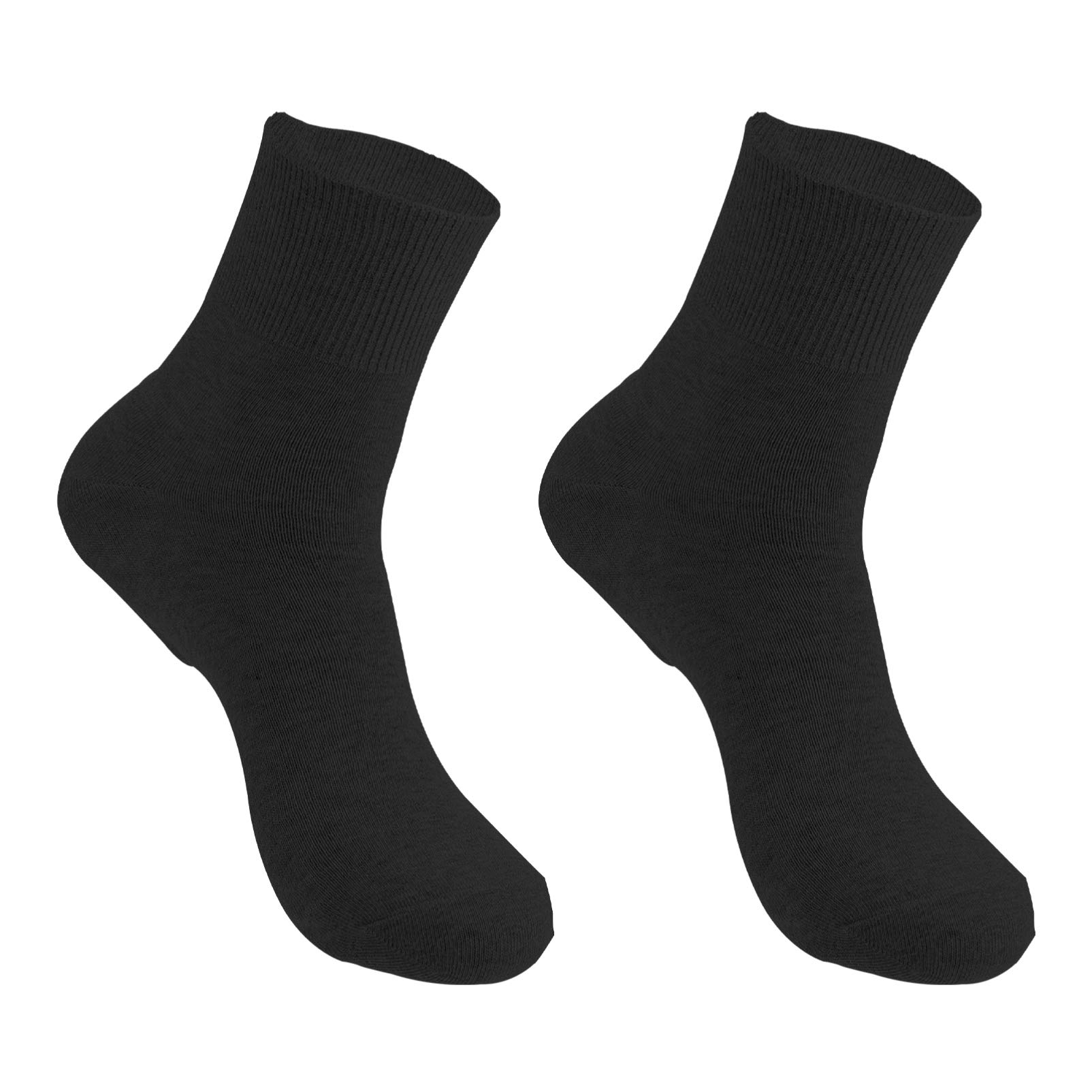 Lurrose 2 Pcs Men Moisturizing Socks Cotton Gel Spa Socks Socks Anti Crack Socks Feet Care Treatment for Dry Cracked Rough Skin on Feet Black