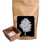 White Truffle Salt, All Natural Mediterranean Sea Salt made With Italian White Alba Truffles - 3 ounce