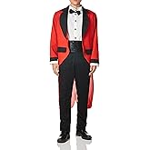 Forum Men's Ringmaster Costume - Choose Size (X-Large, Red), Red, Size X-Large