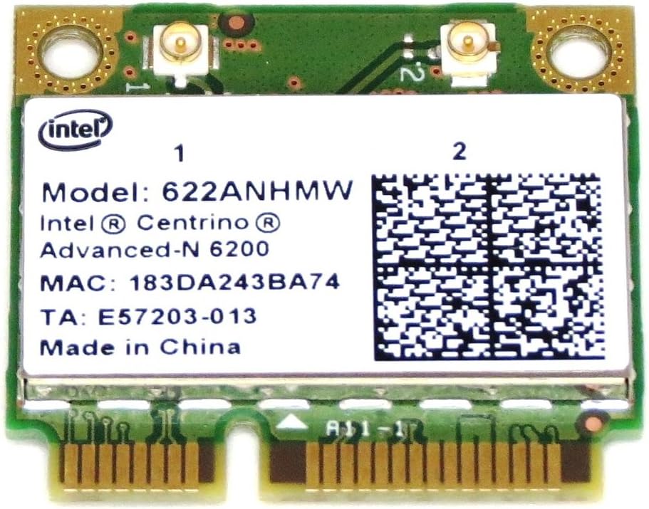 60y3231 Fru Intel Centrino Advanced N 60 Network Cards