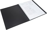 Rapesco 1648 Germ-Savvy Antibacterial Hardcover A4 12 Pockets Black view 2