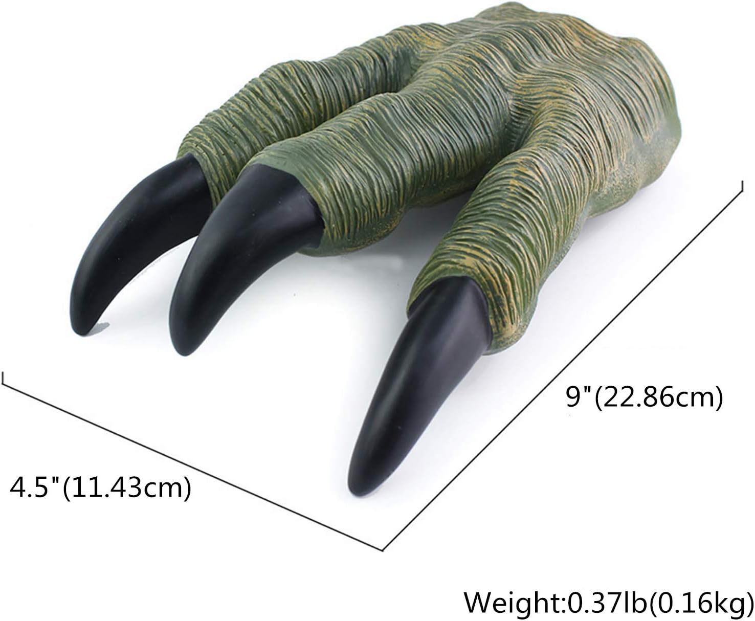Ulalaza 1 Pair Dinosaur Claws Dino Cosplay Paw Gloves Costume Accessories for Velociraptor Pretend Party Supplies - Image 3