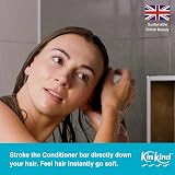 KinKind NOURISH me Conditioner Bar Coconut Argan Oil UK Made Vegan 50 Washes view 6
