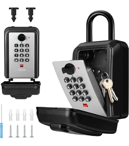 Lock Box With Code Key Lock Box,Lock Box For Keys With Code,Waterproof ...