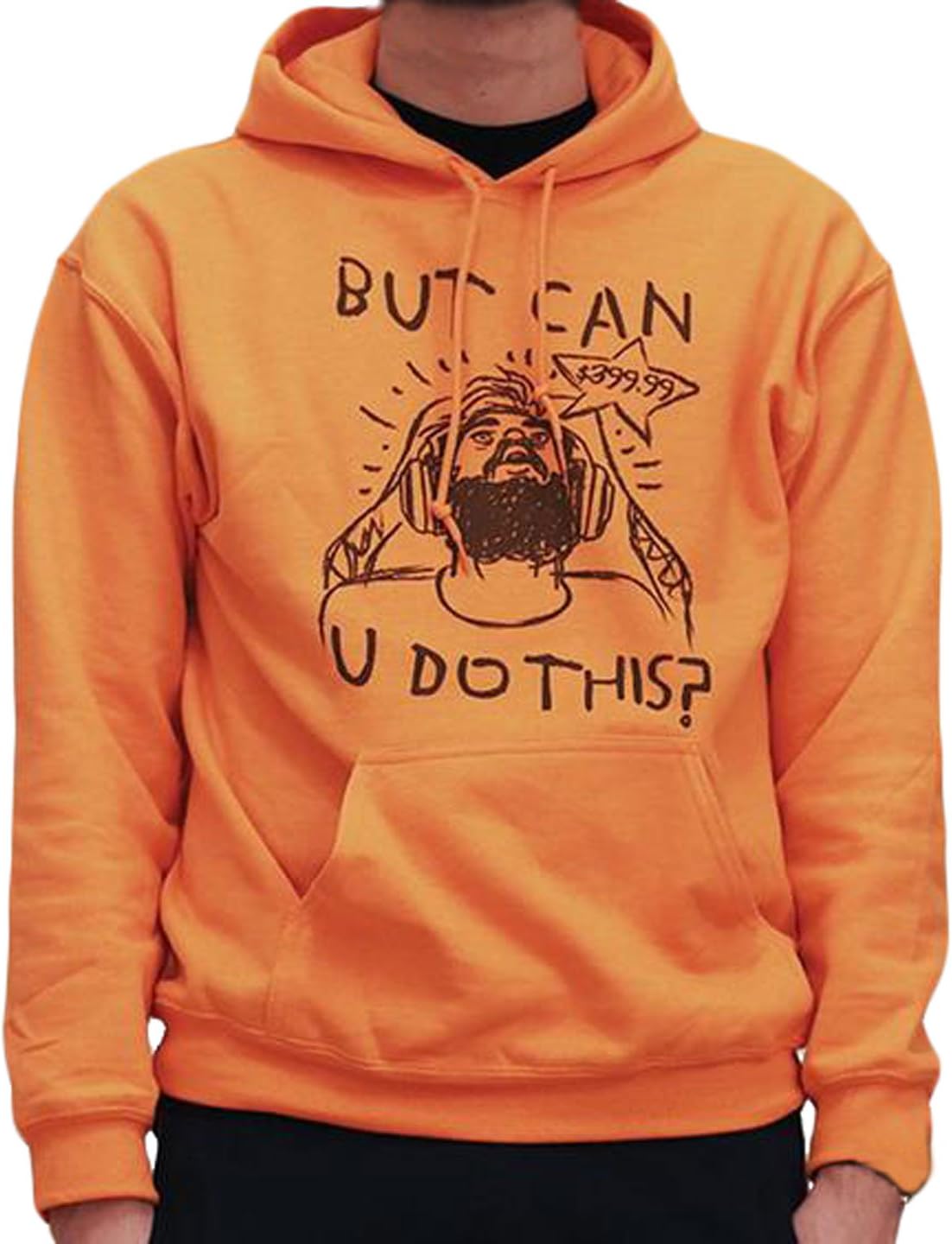 Hoodie But Can You Do This YouTube Meme Orange Hoody