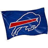 Team Sports America NFL Buffalo Bills 3x5 Outdoor Durable Flag with Grommets | Heavy Duty Flag & Banner for Outdoor Garden Patio | Indoor Wall Decor | Works with Flag Poles for Outside House