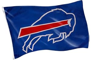 Team Sports America NFL Buffalo Bills 3x5 Outdoor Durable Flag with Grommets | Heavy Duty Flag & Banner for Outdoor Garden Patio | Indoor Wall Decor | Works with Flag Poles for Outside House