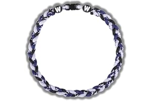 Willtok 18inch HIGH-END Baseball Necklaces Muti-Color for Pick, Lab Tested, Gifts for Baseball Funs, 2025 New w/Tornado Fashion 3D Braided Design