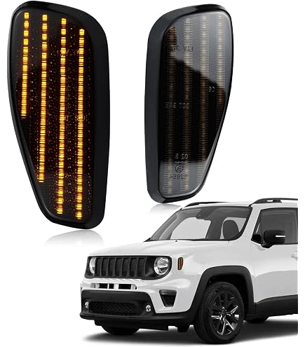No-Drill Front Bumper Tow Hook License Plate Mount For Jeep Renegade 2015-up (Except Trailhawk) - Easy Install