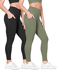 ODODOS ODLEX 2-Pack Full Length High Waist Workout