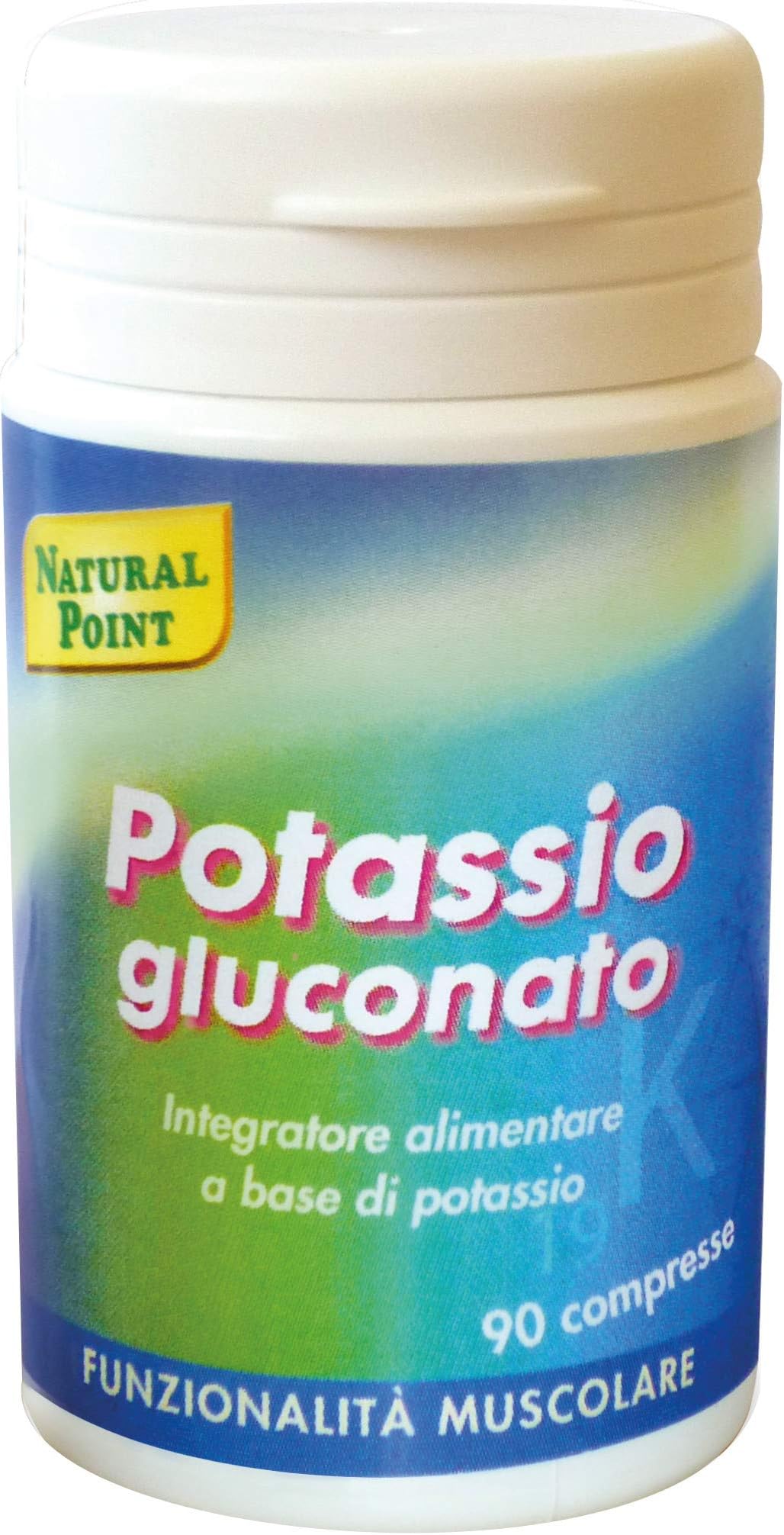 Natural Point Potassio Gluconato Integratore Alimentare 90 Compresse