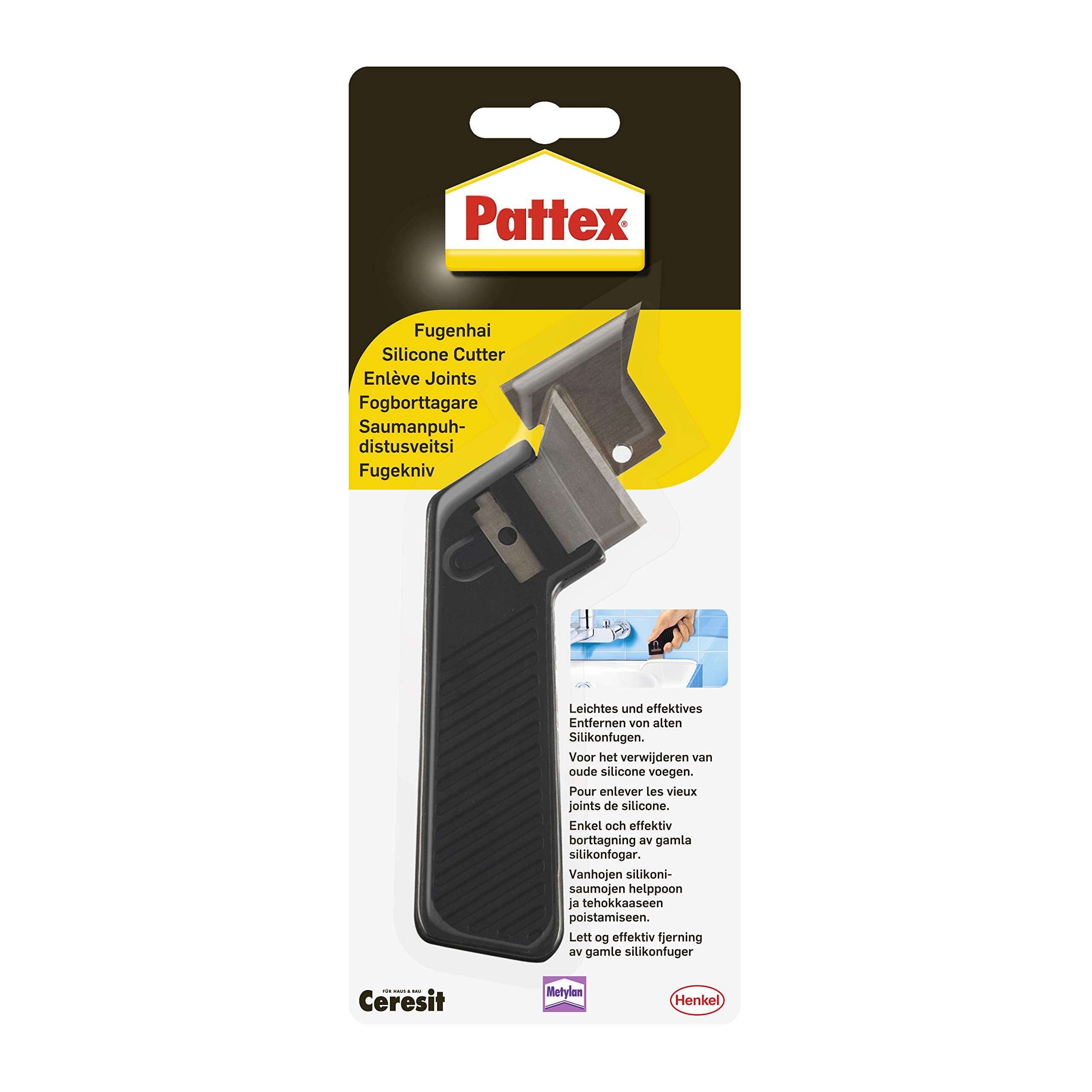 Pattex 1759656 Sealant Remover Tool, Black