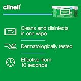 Clinell Universal Cleaning Wipes 100 Pack Thick Disinfectant Surfaces 99.99% view 10