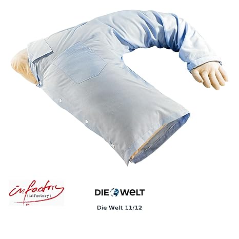 infactory Kuschelkissen: Kuschel-Kissen 'Boyfriend' (Kissen Mann)
