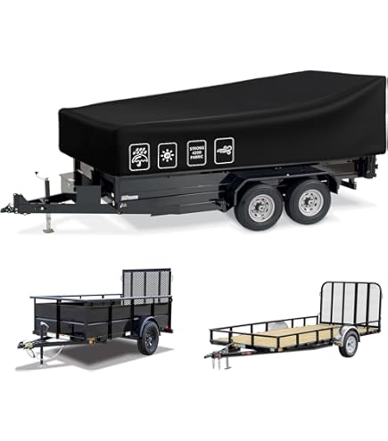 Fonzier Oxford Fabric Travel Trailer RV Cover Windproof Camper Cover - View #5