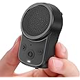 Mini Bluetooth Speaker, Clip-On Portable Speaker with Built-in Mics Hands-Free Music and Calls for Hiking/Biking, Waterproof Adjustable Volume Wearable Bluetooth Speakre, Gifts for Women/Men
