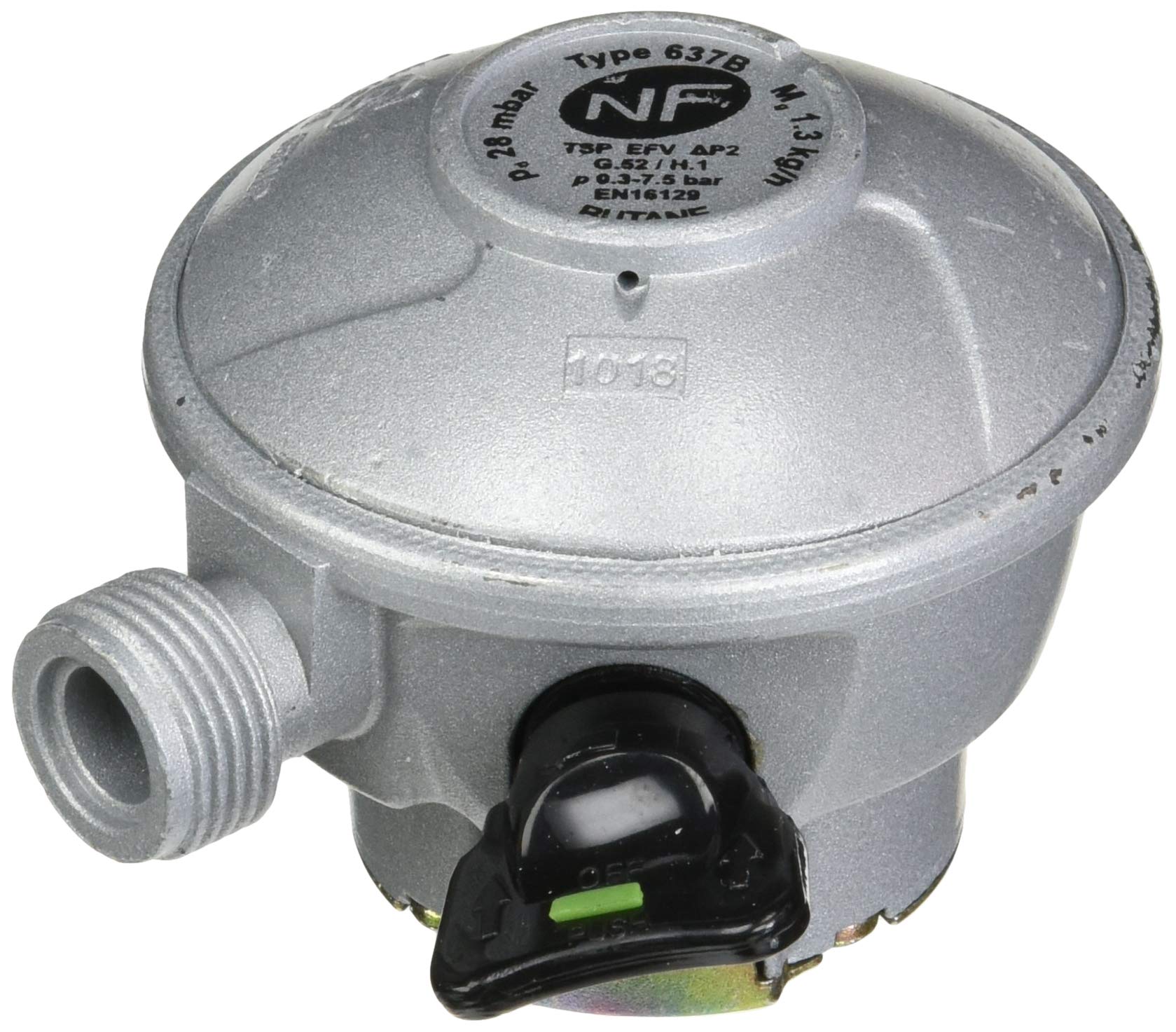 Dipra 11201 Butane Regulator, Blue