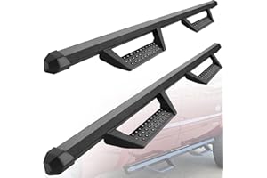 BINARY STAR Running Boards Compatible with Vehicle 2019-2025 Dodge Ram 1500 Crew Cab New Body Style. 4.7 Inch Drop Down Side 