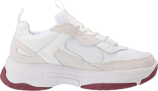 marvin colorblock logo mesh sneakers