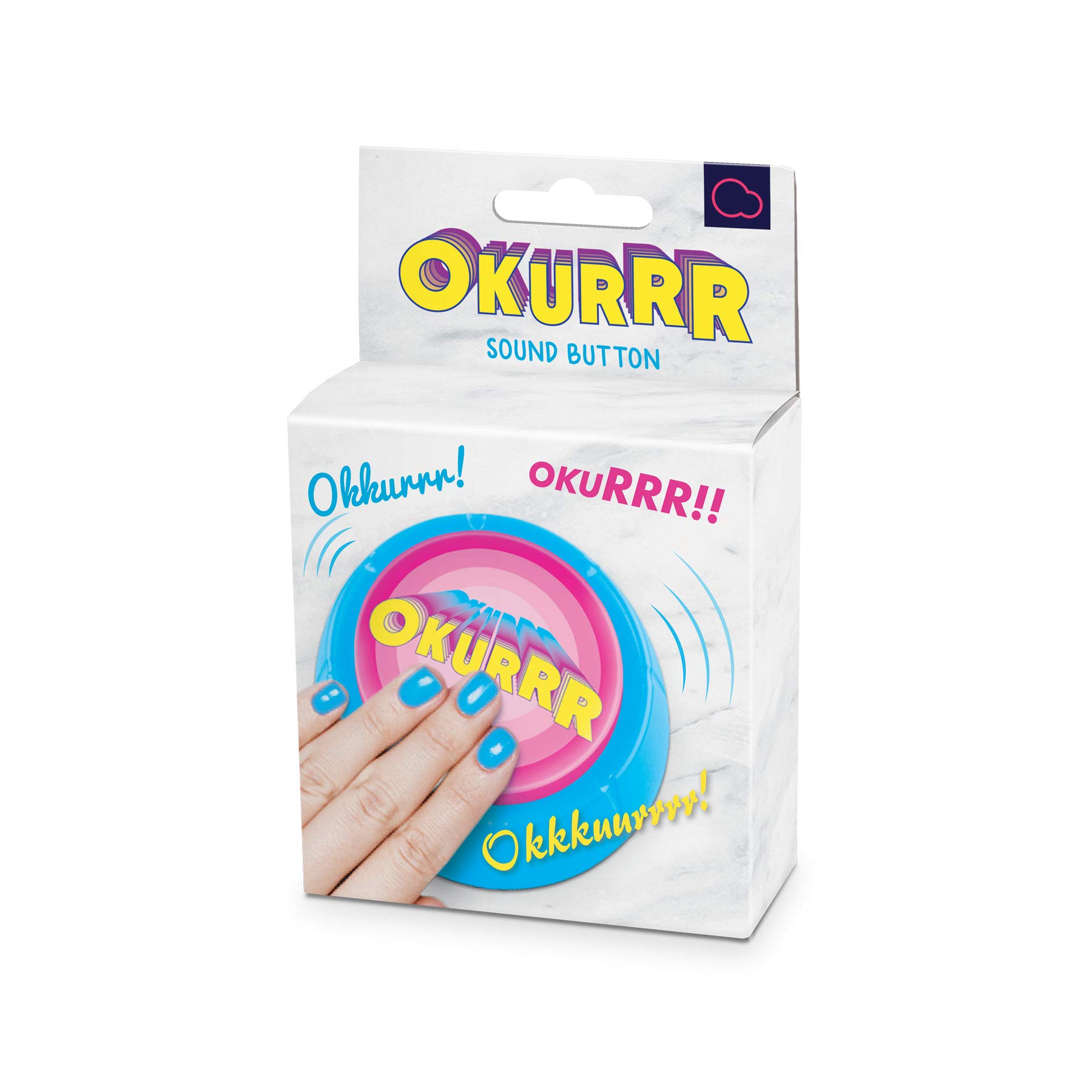 Bubblegum Stuff- Okurr Sound Machine, Sound Button - Celebrity Prank Stuff, Joke Items, Push Button, Buzzer Button - Funny Office Gadgets - Funny Prank Sounds — image 1