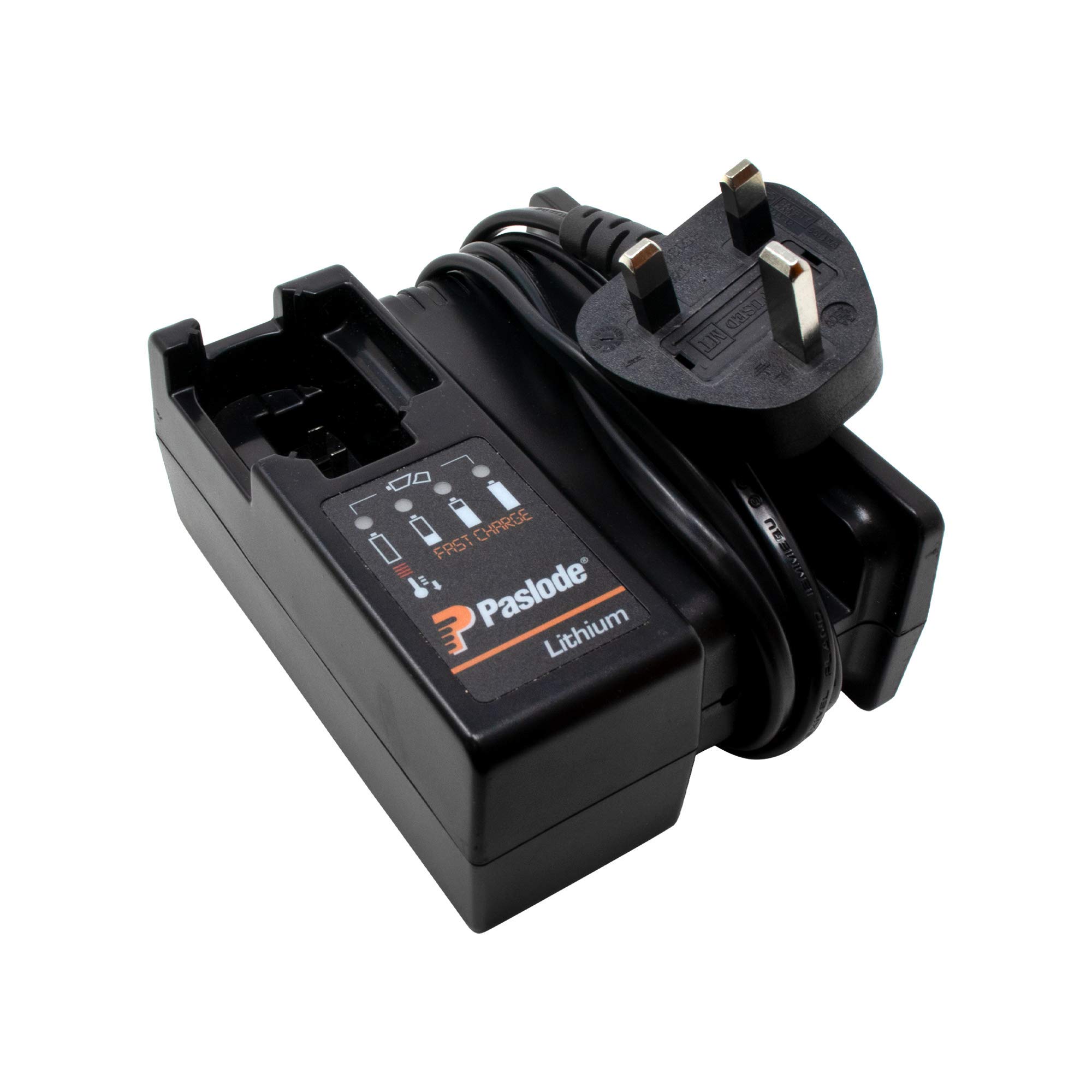Paslode 18882 Li-ion Battery Charger,Black,8.5D x 18W x 9H centimetres