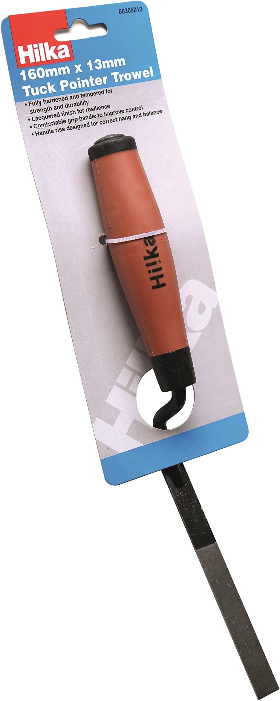HilkaTools 66305013 160mm x 13mm Tuck Pointer Trowel, Brown